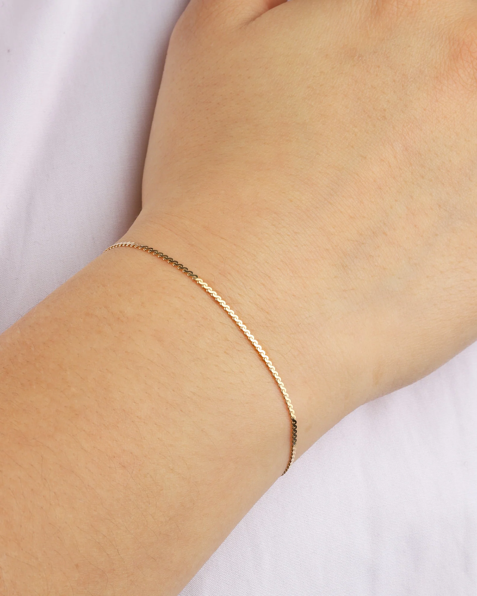 Serpentine Chain Bracelet - Image 2