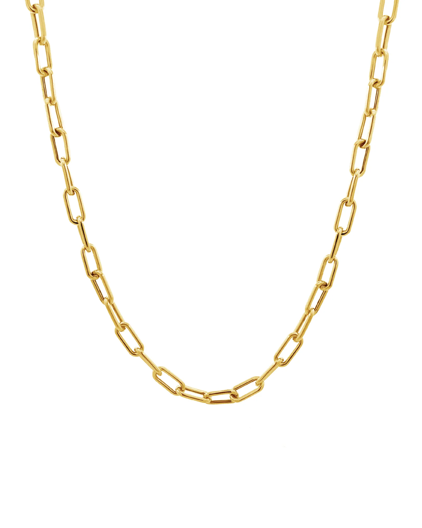 Small Paperclip Chain Necklace