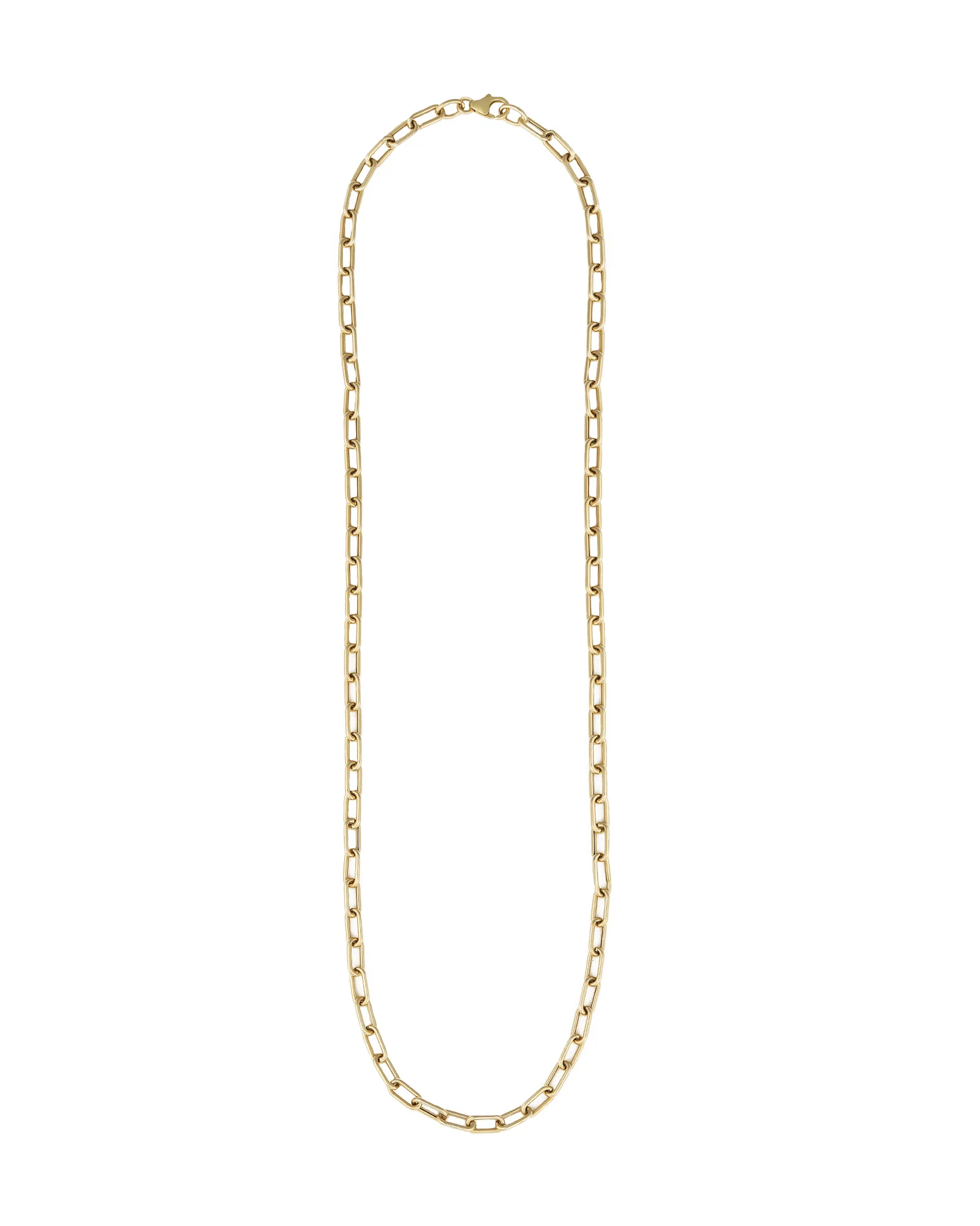Small Paperclip Chain Necklace - Image 3