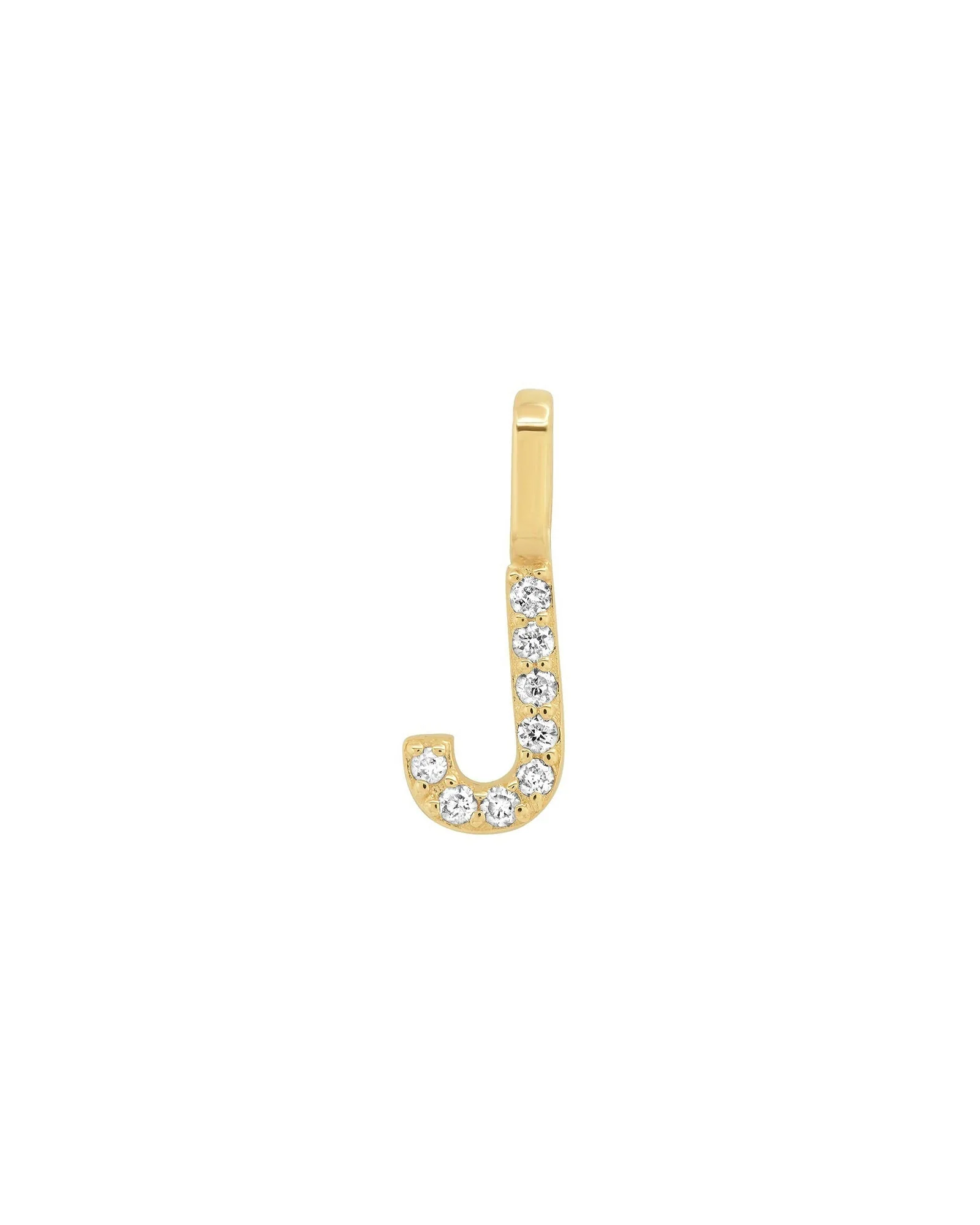 Pavé Diamond Monogram Pendant - Image 10