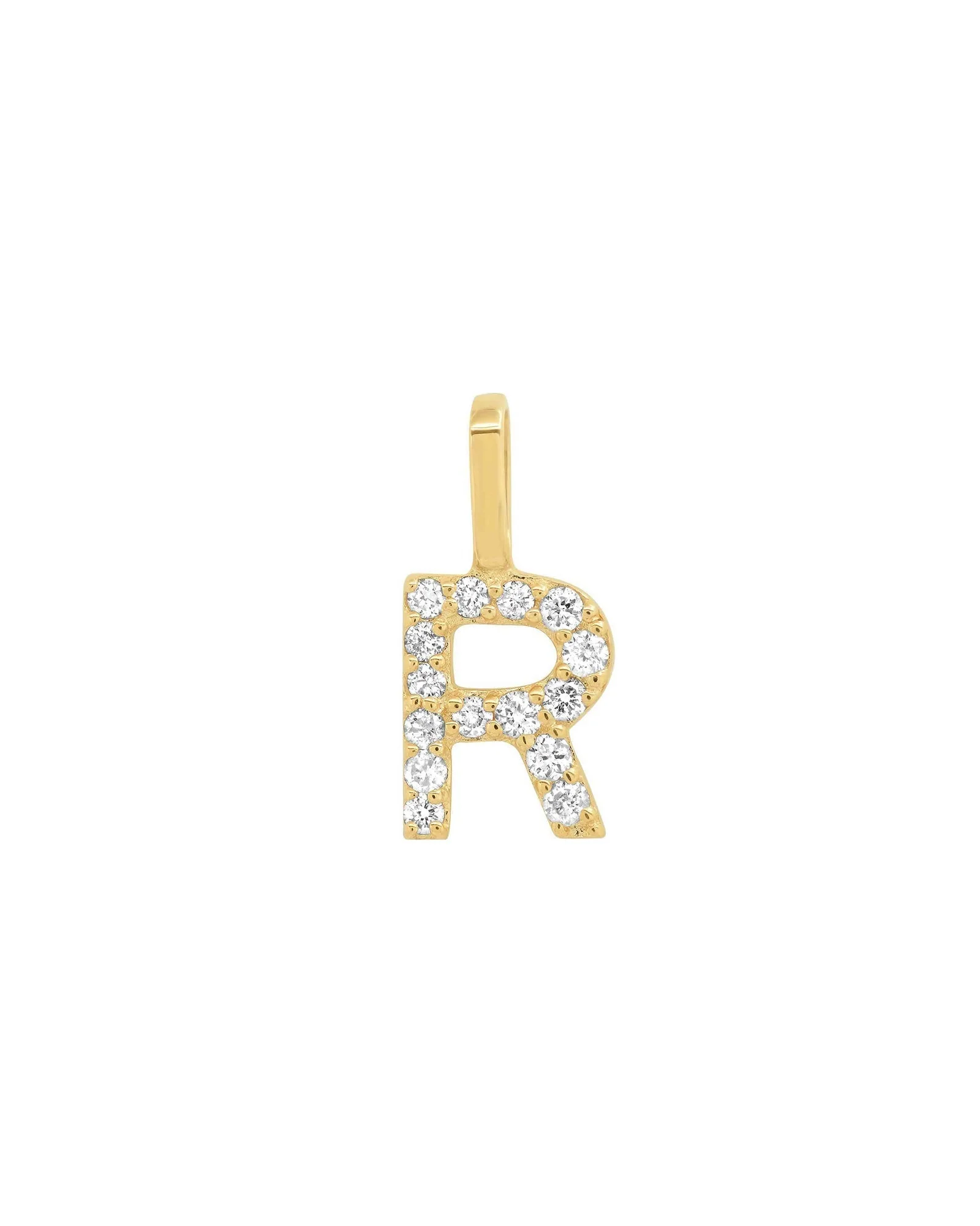 Pavé Diamond Monogram Pendant - Image 16