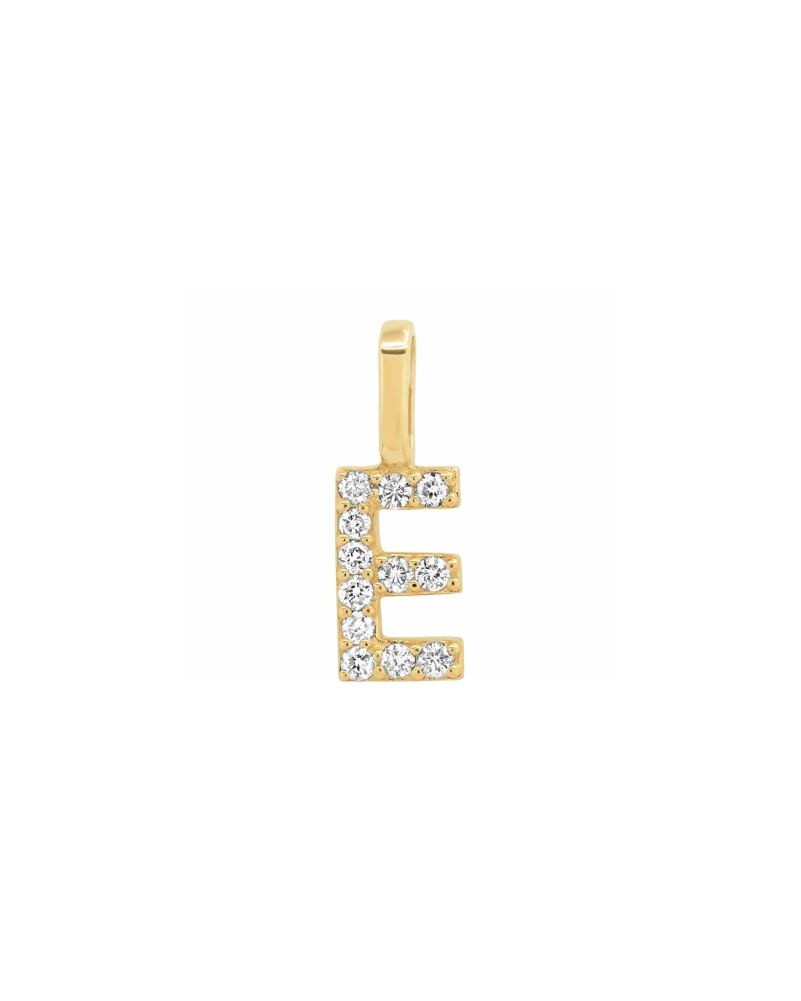 Pavé Diamond Monogram Pendant - Image 6