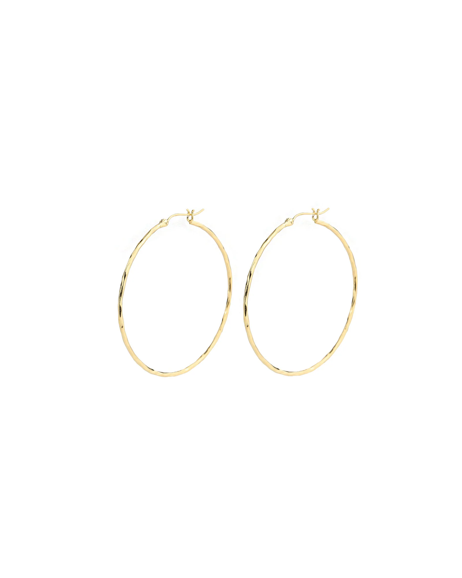 Hammered Hoops I 55mm