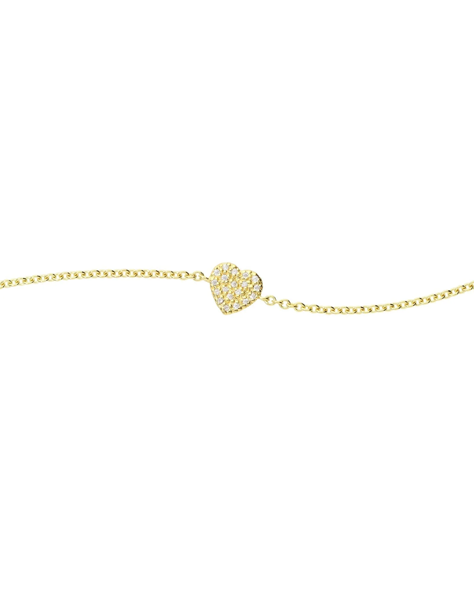 Pavé Heart Bracelet - Image 3