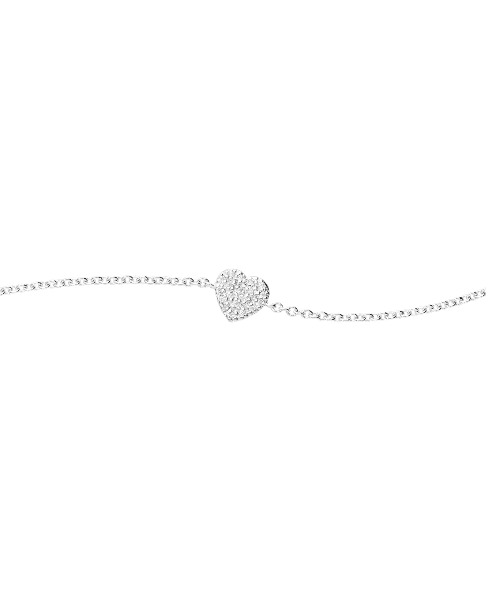 Pavé Heart Bracelet - Image 3