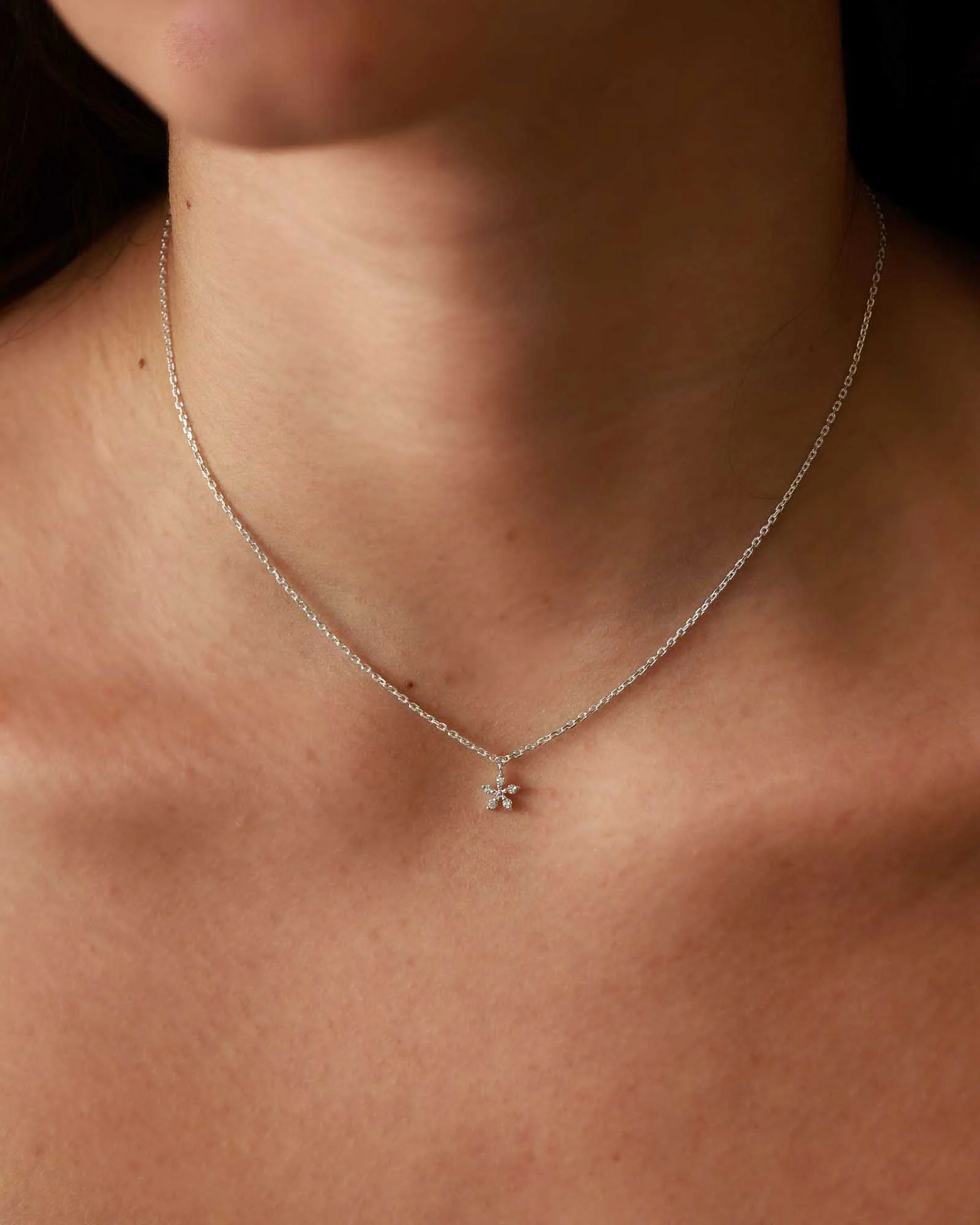 Tiny Flower Necklace - Image 3