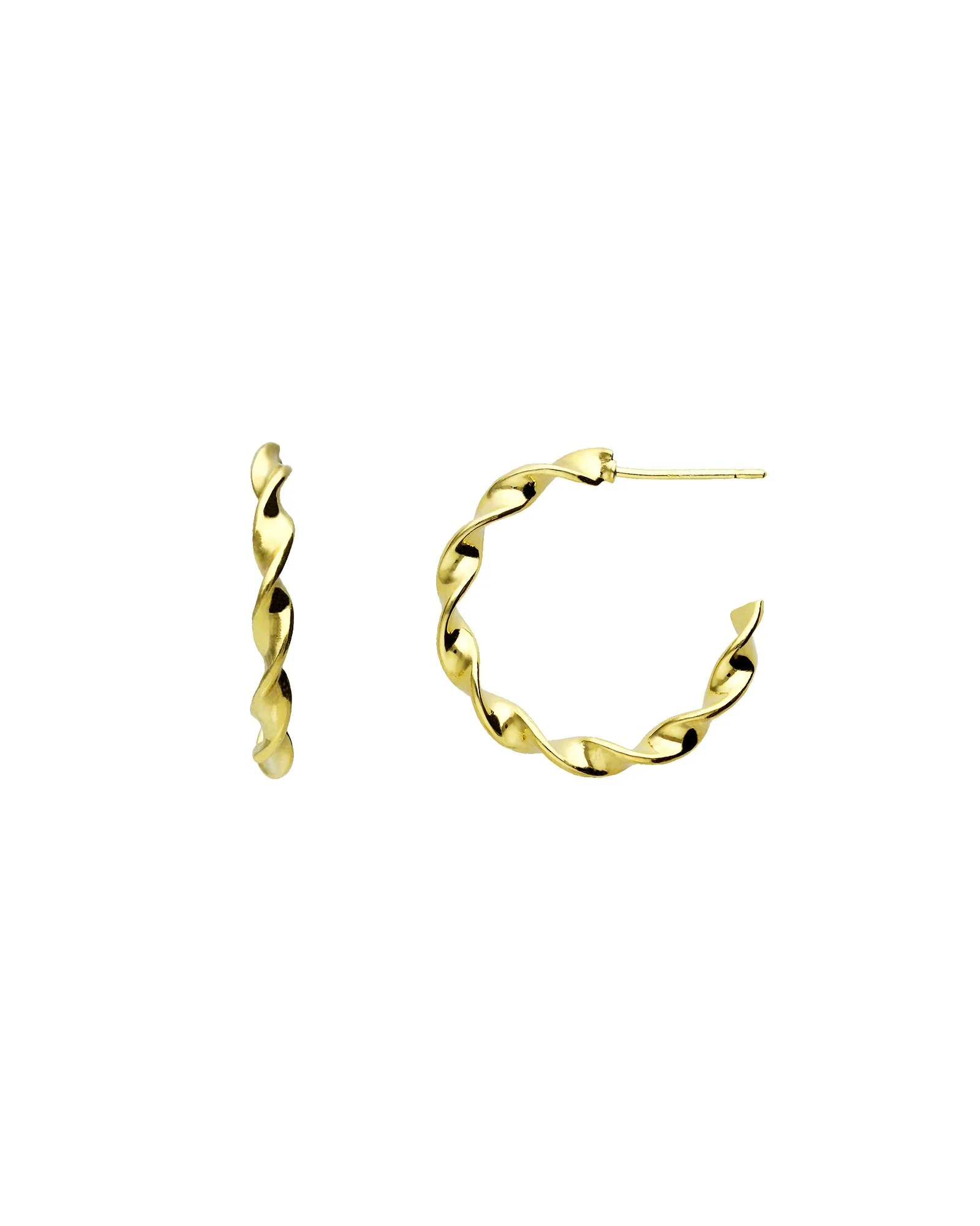Twist Hoops I 20mm - Image 4