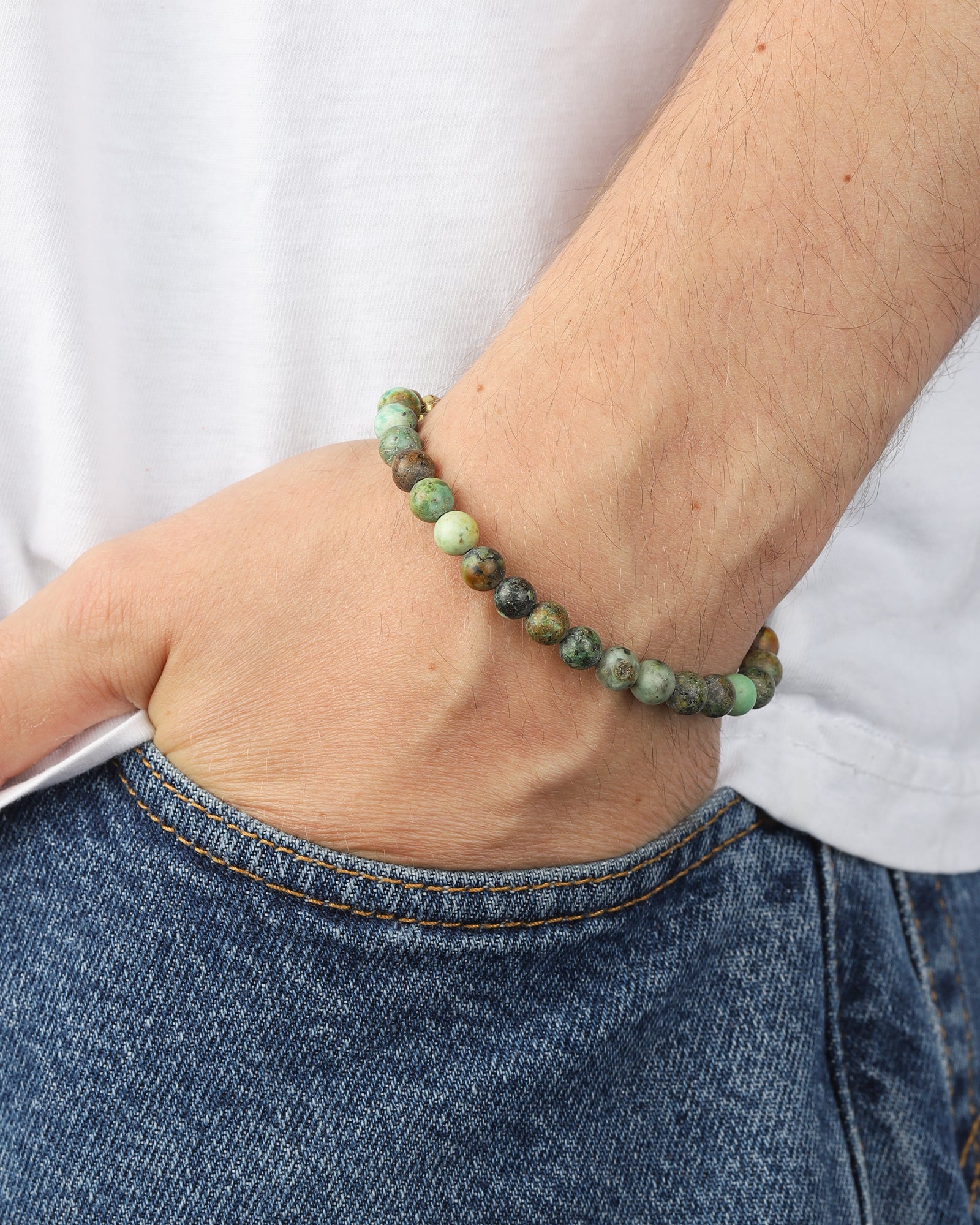 Flint Beaded Single Bracelet - Image 4