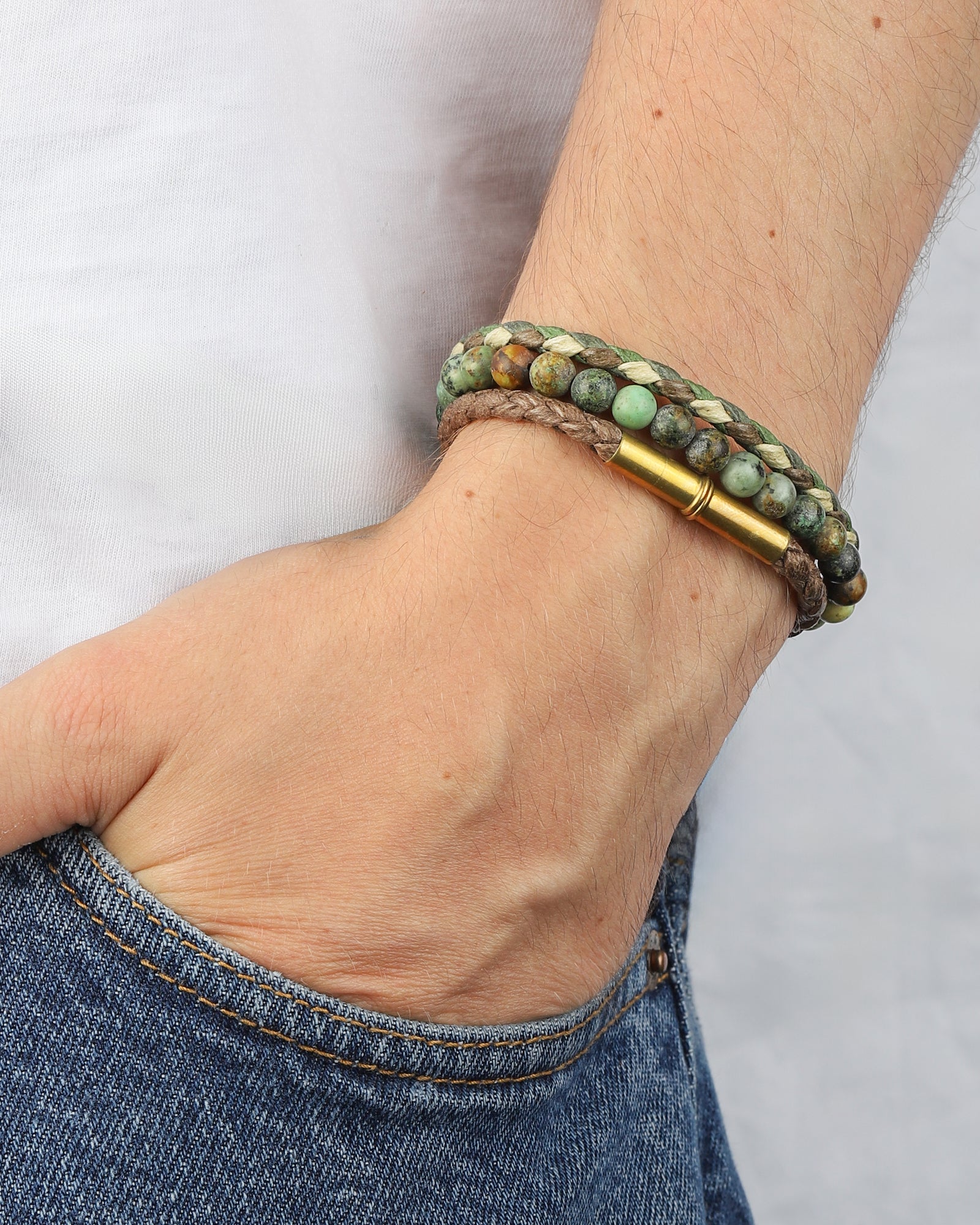 Flint Beaded Single Bracelet - Image 5