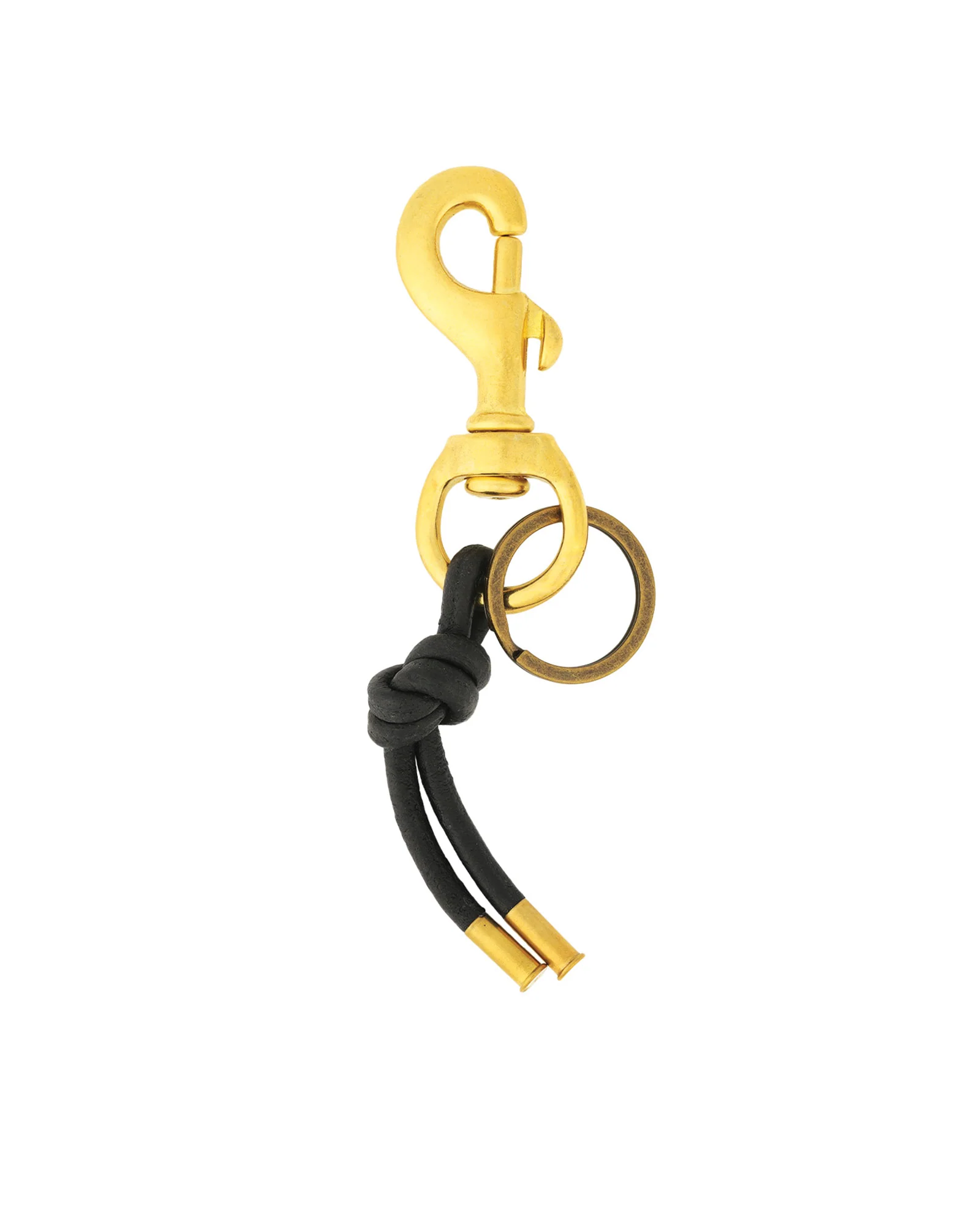 Leather Knot Keychain