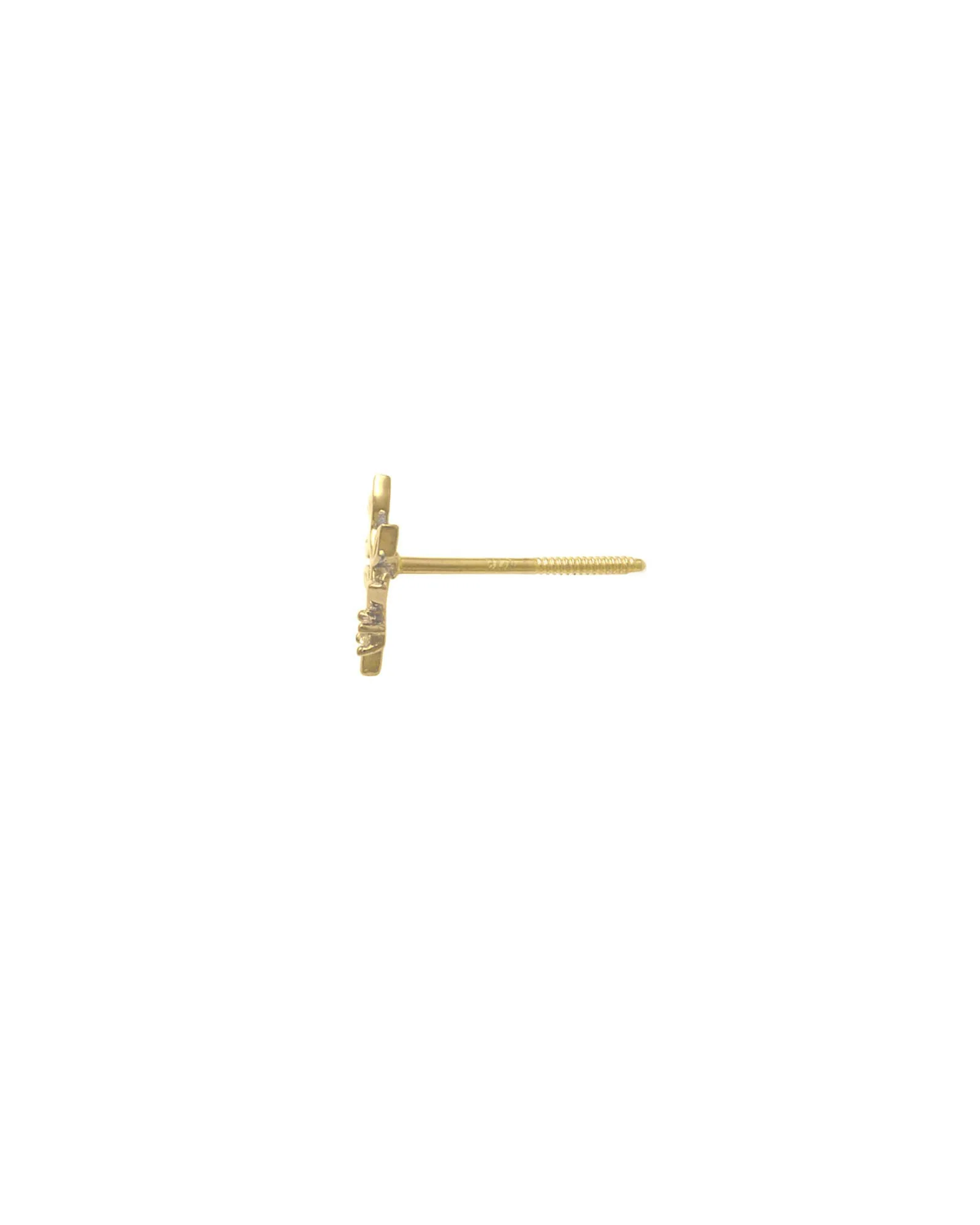 Vine CZ Single Stud - Image 3