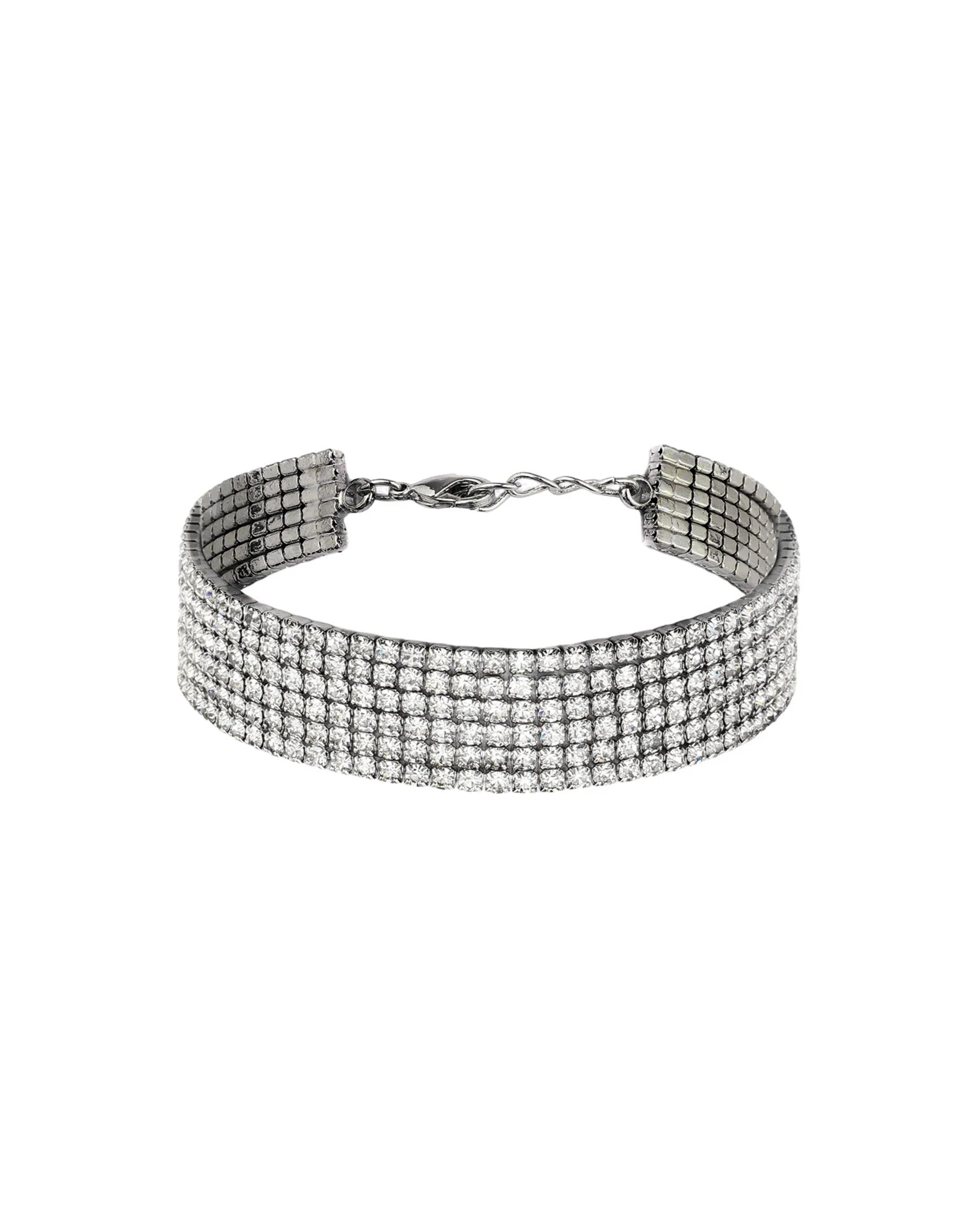 6 Row Crystal Bracelet - Image 3