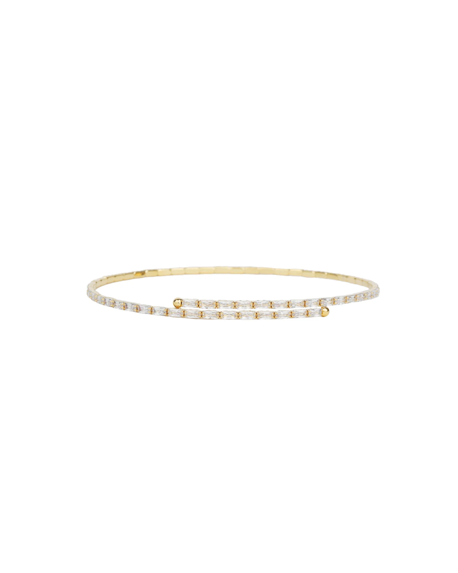 Baguette CZ Collar - Image 3