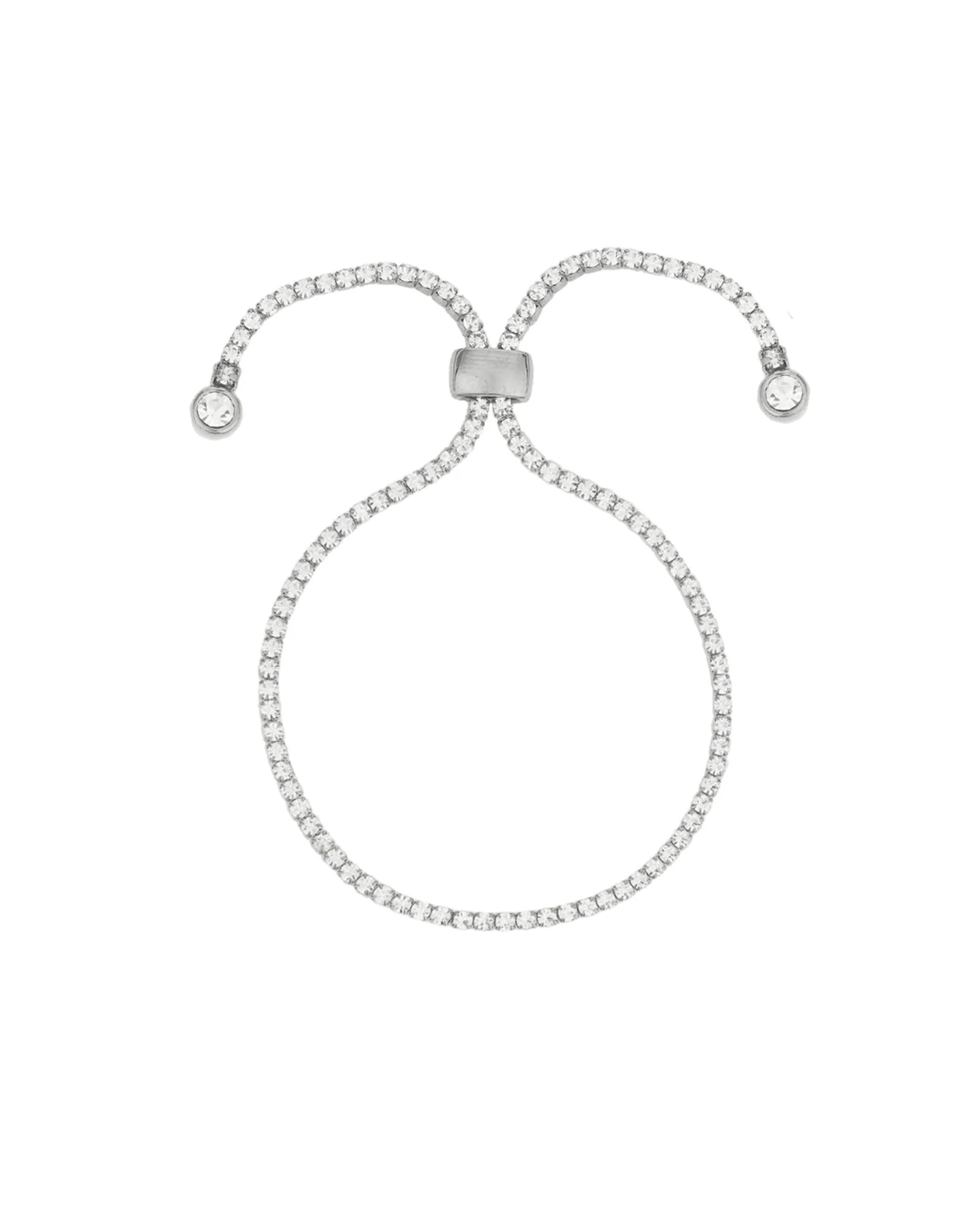 Crystal Pull Bracelet | 2mm
