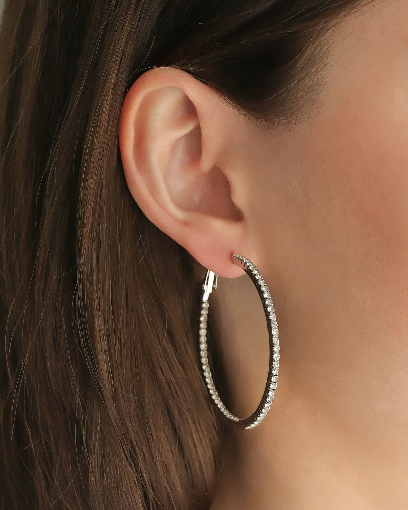 Double Vision Hoops | 50mm - Image 2