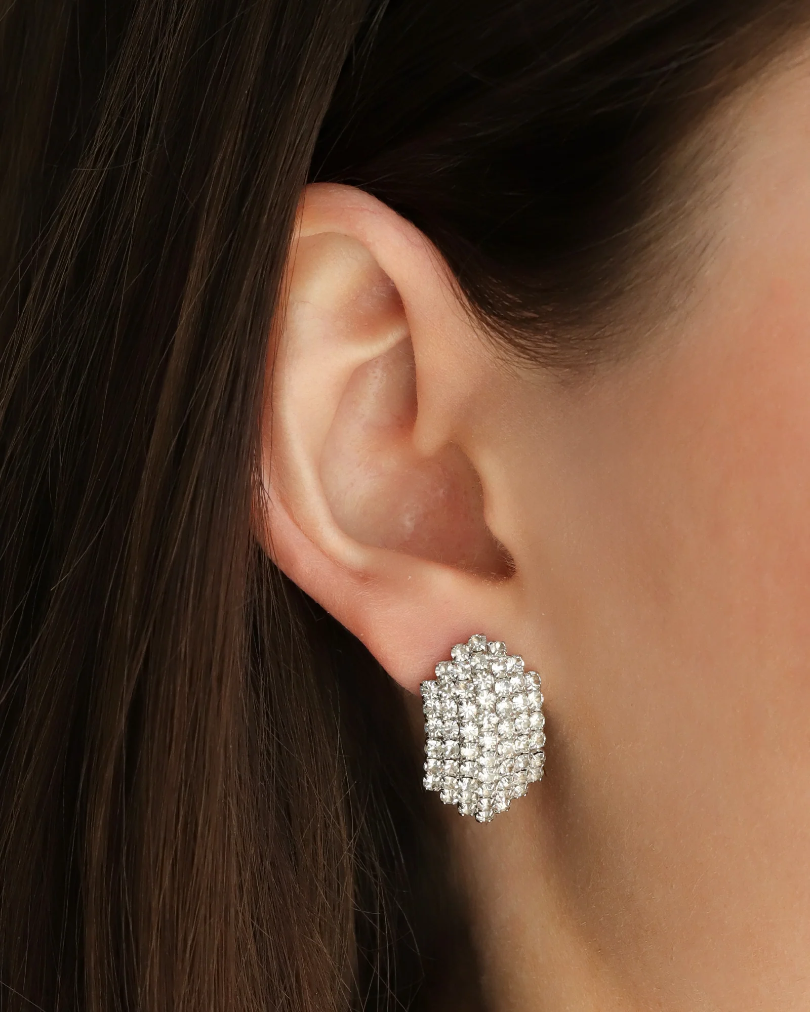 Pavé Oval Studs - Image 2