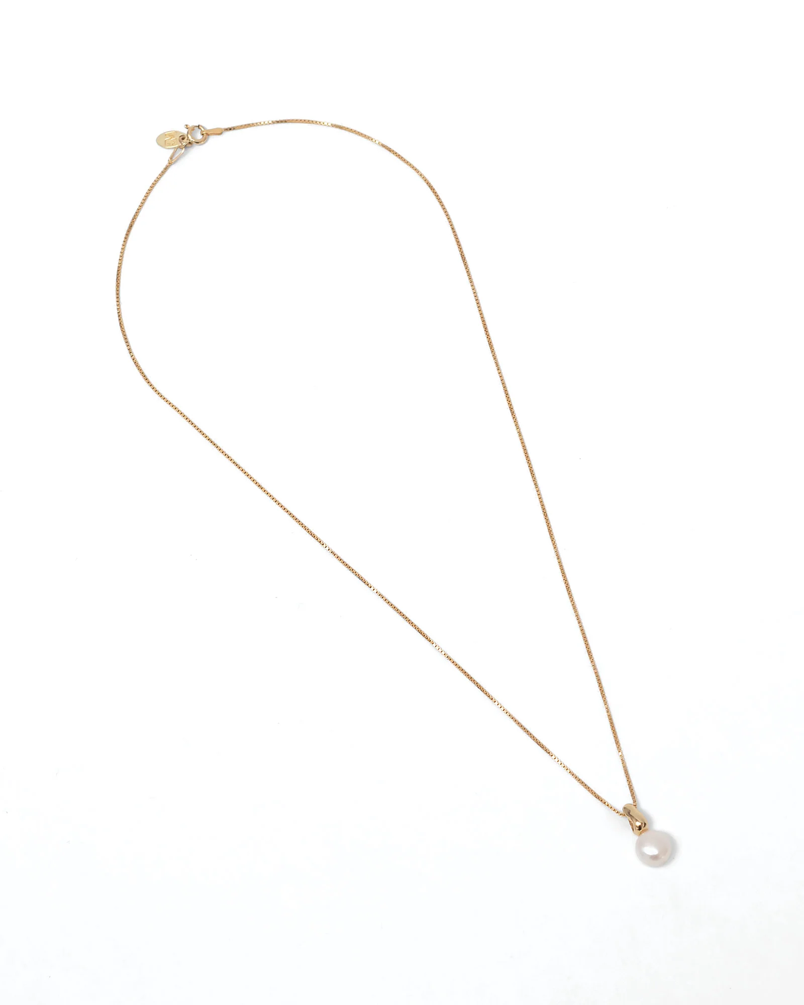 Emmy Box Chain Necklace - Image 3