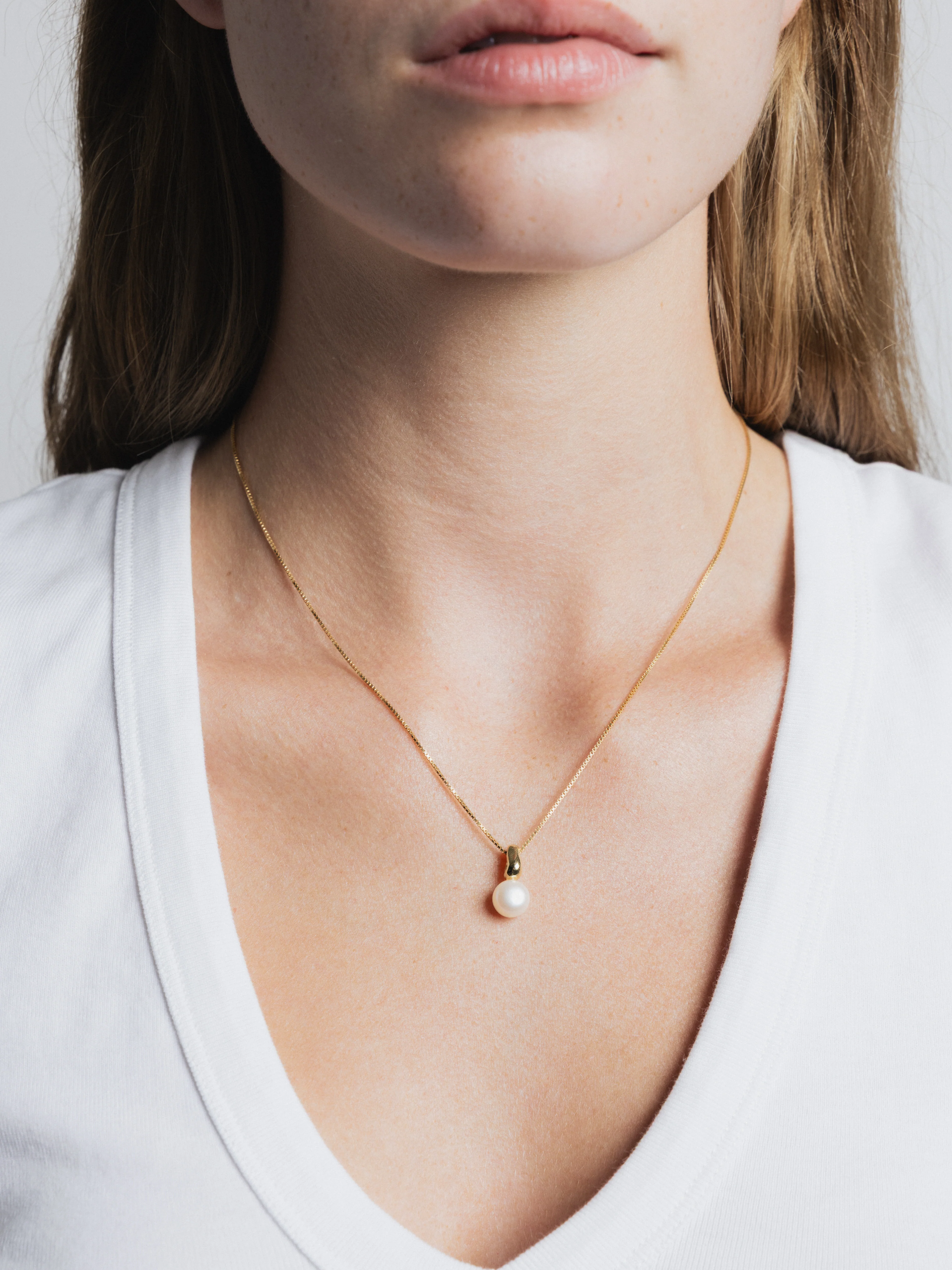 Emmy Box Chain Necklace - Image 4